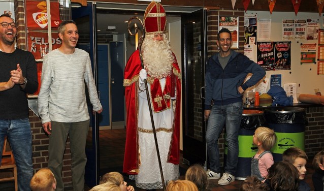 Sinterklaas kwam op bezoek bij Zelos onder 9. Foto: PR