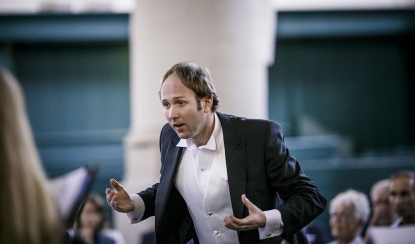 Chef-dirigent Patrick van der Linden van Ars Musica. Foto: PR