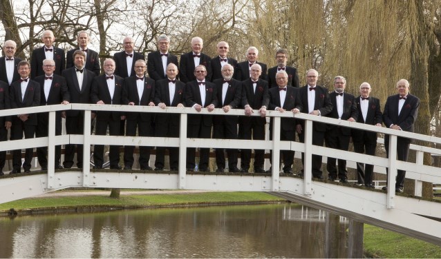 Het Borculo's Mannenkoor. Foto: Fotostudio Ria Lusink