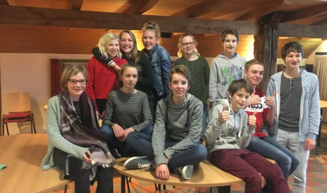 Het Steenderense Sirkelslag-team. Foto: PR