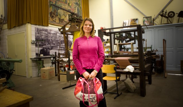 Ine Keitz in de Museumfabriek. Foto: Phldrmauz