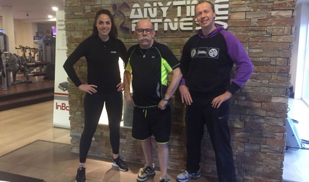 Sterre van Doorn, Jan Pelle en Martijn Lievestro. Foto: PR Anytime Fitness