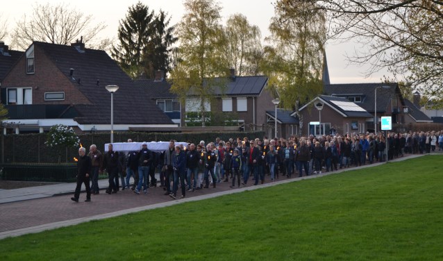 Stille tocht naar Marianum. Foto: archief Elna/ Karin Stronks