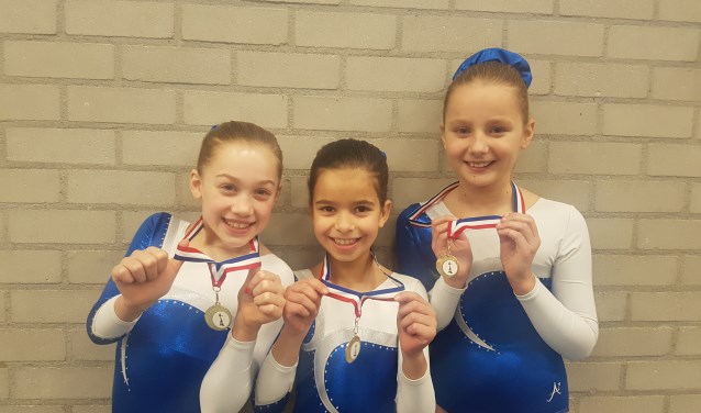 Sanne, Silver & Anissa eindigen op de eerste plaats. Foto: PR