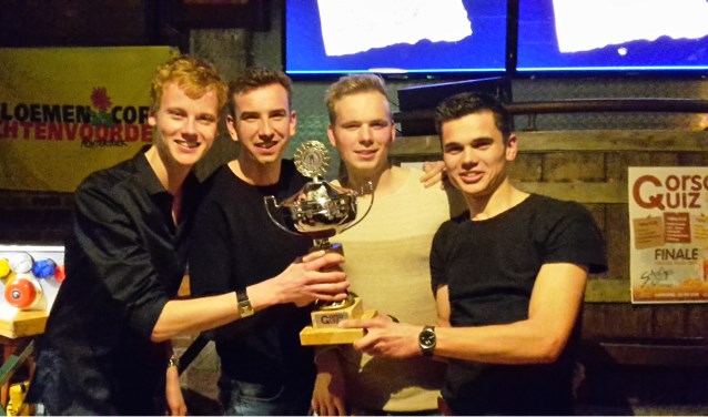 Winnaars CorsoQuiz 2017. Foto: PR