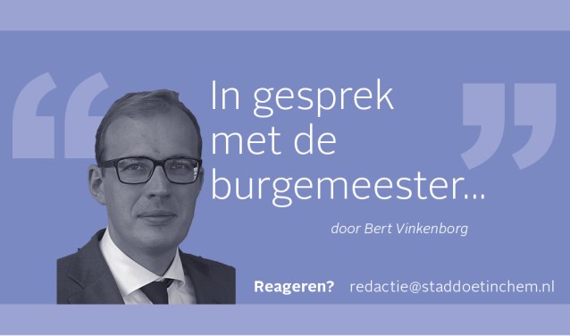 In gesprek met de burgemeester...