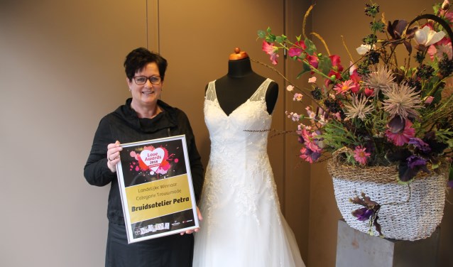 Trotse award-winnares Petra Hoog Antink Foto: Annekée Cuppers