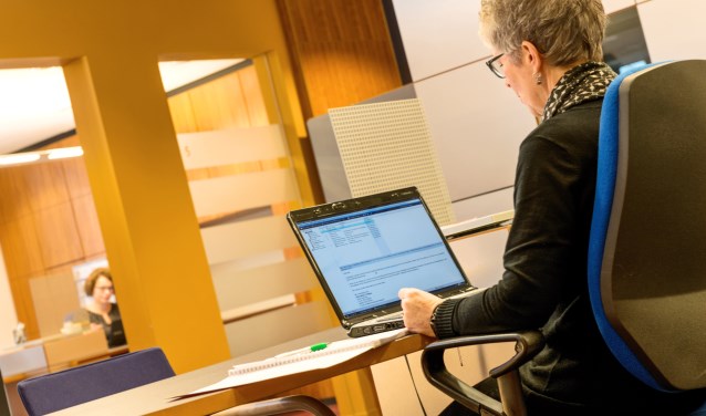 De werkplek van een vrijwilligerscoördinator. Foto: Daniël Hoitink