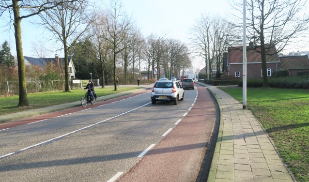 De Borculoseweg in Groenlo ondergaat dit jaar een herinrichting. Foto: Theo Huijskes