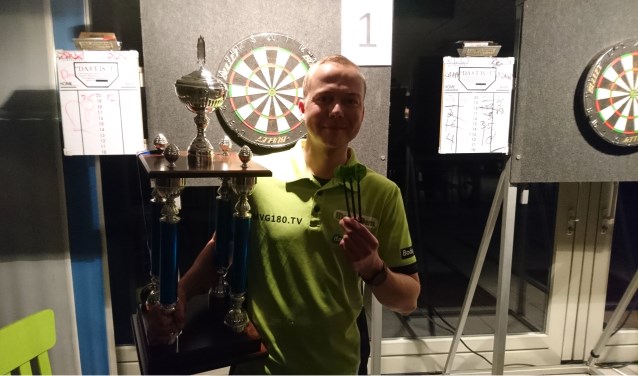 Met een grote wisselbeker op zak, is Daniël Menkveld de eerste deelnemer voor Grand Slam Of Pax Editie 2019. Foto: PR