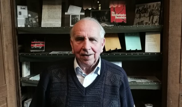 Herman Schepers in museum De Scheper. Foto: Rob Weeber