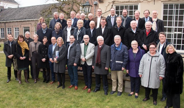 Afgelopen week bezochten 40 burgemeesters Zutphen. Foto: PR
