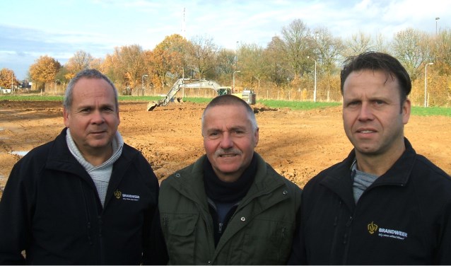 Het bestuur van de ijsbaanvereniging. Foto: Reinier Kroesen