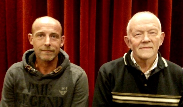 Robert van der Meij en Gerrit Hoftijzer, bestuursleden Stichting Buurtschapshuus Heelweg. Foto PR