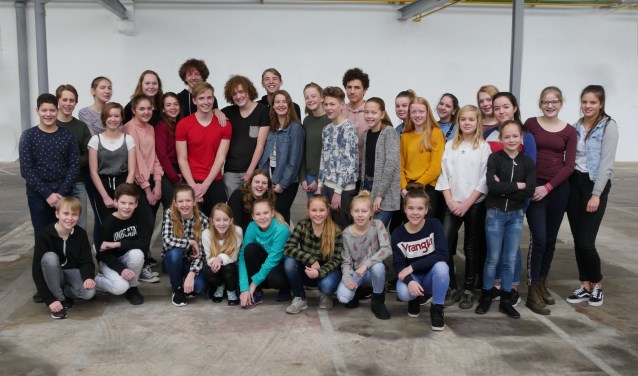 De cast van Shrek de musical. Foto: Jan Nekkers