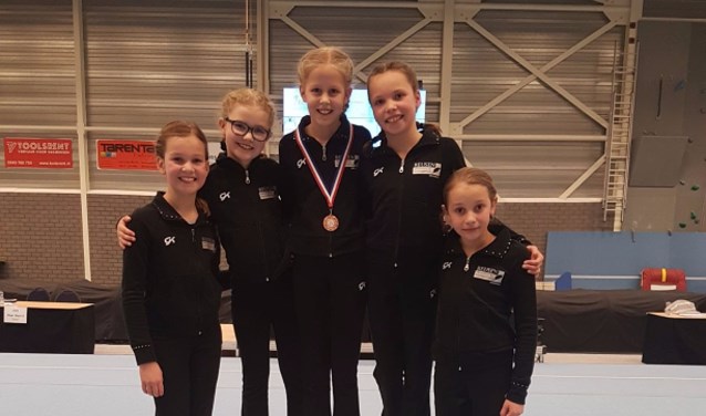 Succesvolle turnsters van Rap en Snel. Foto: PR.
