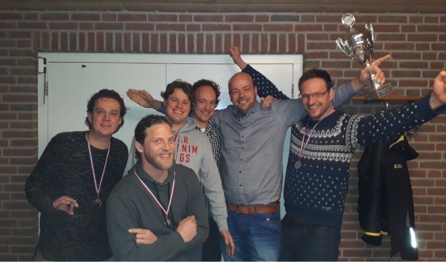 Het kampioensteam. Foto: PR