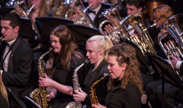 Psalm 150 treedt op met het NJFO. Foto: FSA Photography