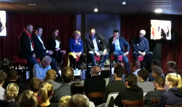 Lijsttrekkersdebat in Rietmolen. Foto: Rob Weeber
