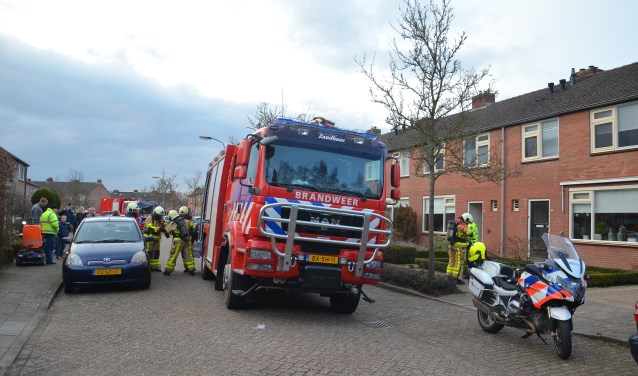 Pannetje met water en spek in brand in woning Vorden. Foto: GinoPress B.V.