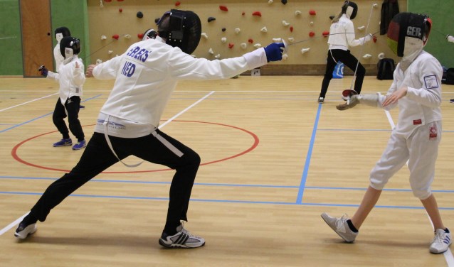 Schermen: een sport voor iedereen. Foto: Cettela Slootmans
