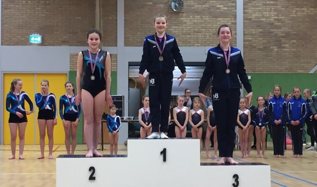 Zilver voor de turnster van NGV. Foto: PR