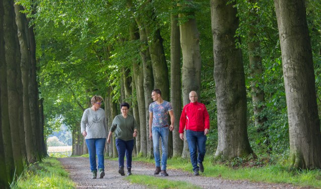 De Rode Kruis-wandeltocht voert door het mooie buitengebied van Winterswijk. Foto: Mark Heister