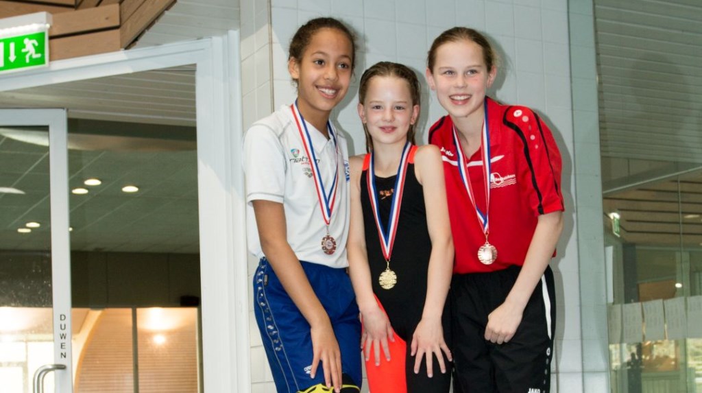 Goud voor zwemster Imke Riefel uit Hengelo. Foto: PR