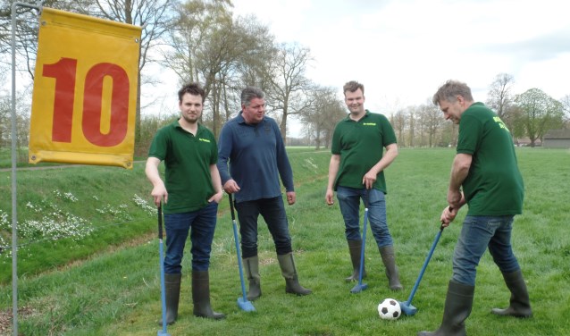 Het Boerengolfteam van de Koekkoek. Foto: Jan Hendriksen.