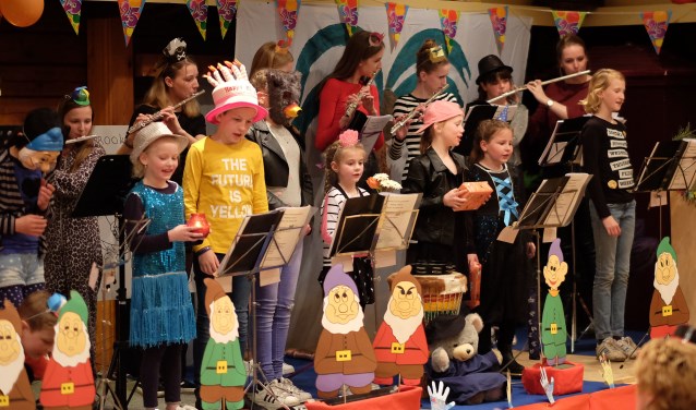 Feestelijk fluitconcert van jubilerende juf Mirjam. Foto: PR