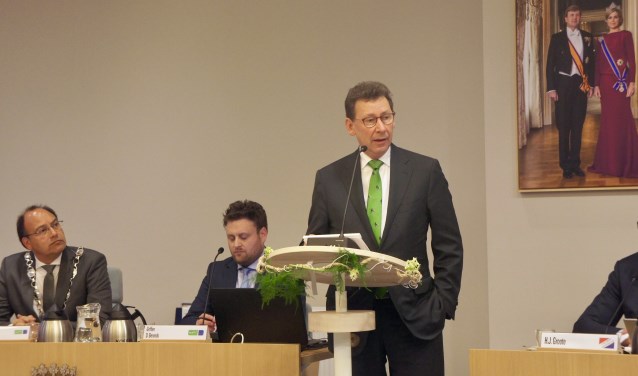 Clemens Cornielje, hier tijdens een bezoek aan Montferland. Archieffoto: Susan Wiendels