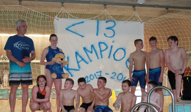 Het kampioensteam. Foto: PR