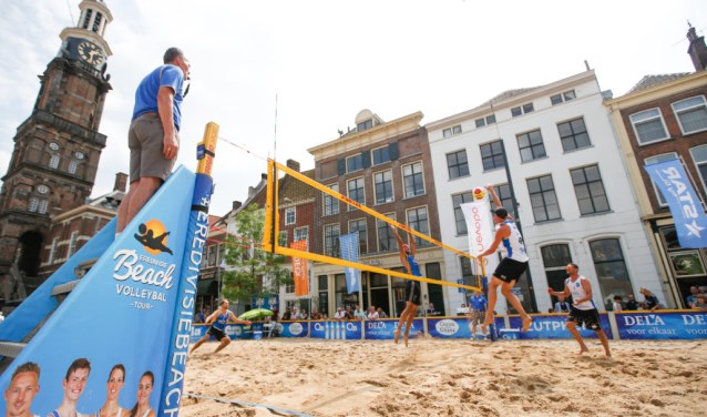 Eredivise Beachvolleybal 2017 Groenmarkt. Foto: PR