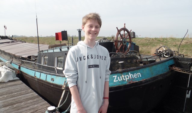 Jesse Deelstra heeft zijn zinnen gezet op zeilen. Foto: Meike Wesselink