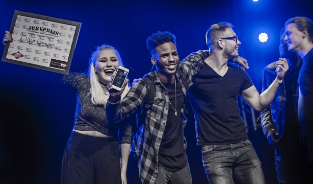 Dawnbreakers won de juryprijs tijdens de Achterhoekse Band Competitie. Foto: Edwin Hunter