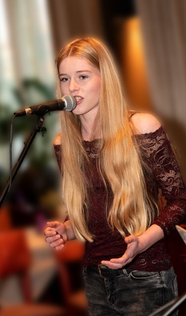 De dertienjarige Yara Beeks uit Doetinchem maakte indruk. Foto: Theo Sommers