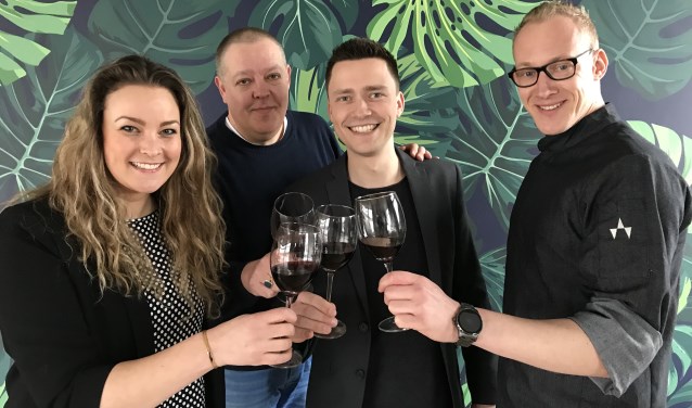 Maaike, Lennart, Dennis en Roy van Het Montferland. Foto: PR