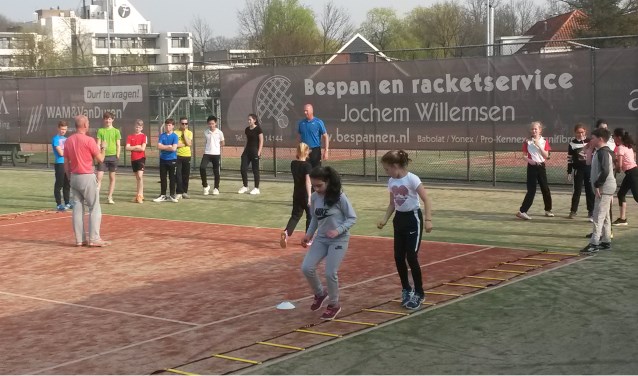 De selectie in training. Foto: PR