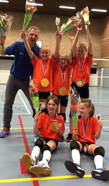 Het kampioensteam: Foto: PR.