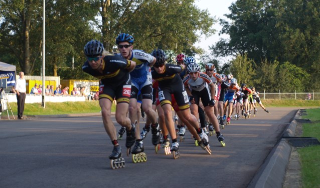 De inline-skatemarathon wordt gehouden op de skatebaan op sportpark Zuid. Foto: PR
