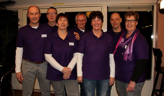 Het bestuur van de SamenLoop voor Hoop Bronckhorst. Foto: Liesbeth Spaansen