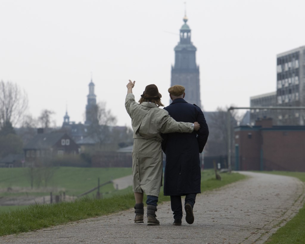 De meest bekende typetjes van Heit al geheurt, geïnspireerd op Jopie en Fikkie. Foto: Patrick van Gemert
