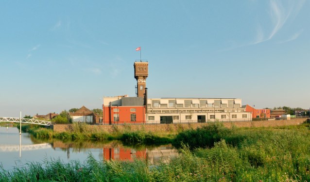 Dauwtrap-ochtend vanaf het DRU Industriepark. Foto: PR