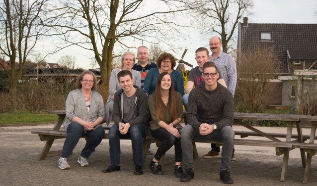 De Stokkumse projectgroep. Foto: Hennie Freriks