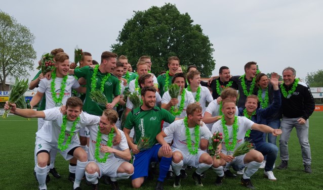 Uitzinnige feestvreugde bij RKZVC. Foto: PR