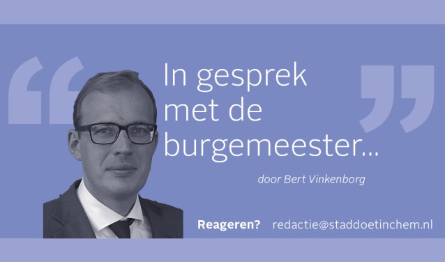 In gesprek met de burgemeester...