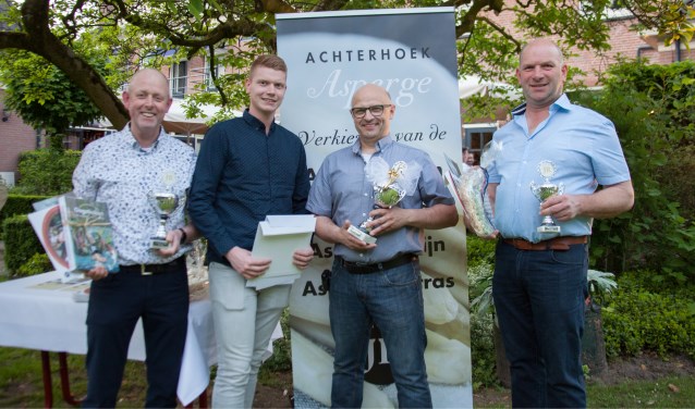 De prijswinnaars. Foto: PR