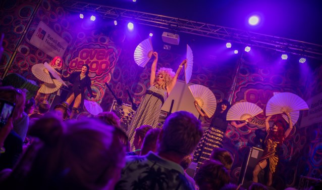 Mary Miracle's Crazy Lip Sync Show, een waardige slotact van Over De Top 2018. Foto: Martijn Koolmees