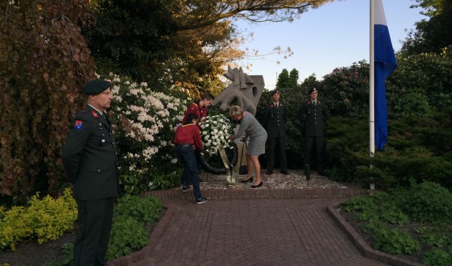 De herdenkingsplechtigheid in Ruurlo. Foto: PRA