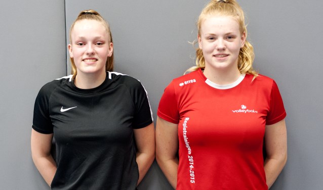 De nieuwe aanwinsten voor WSV: Kim Brandes en Rebecca Booiman. Foto: PR